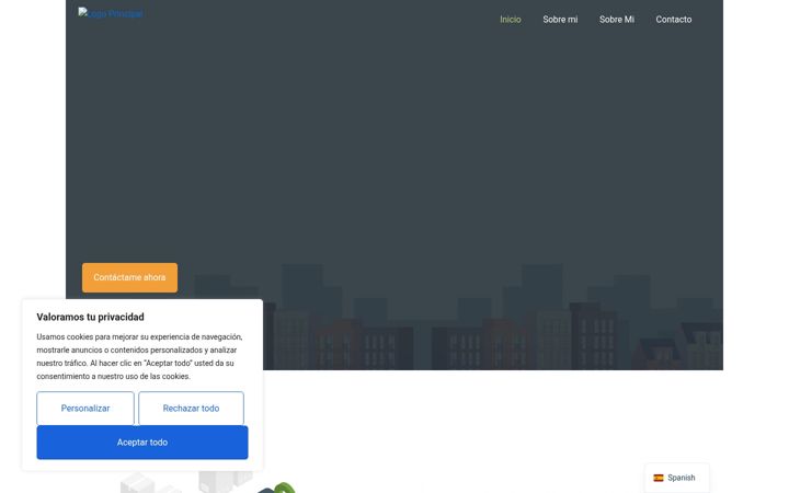 Screenshot of leomafe.es