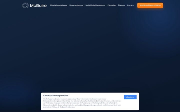 Screenshot of leomcguire.de