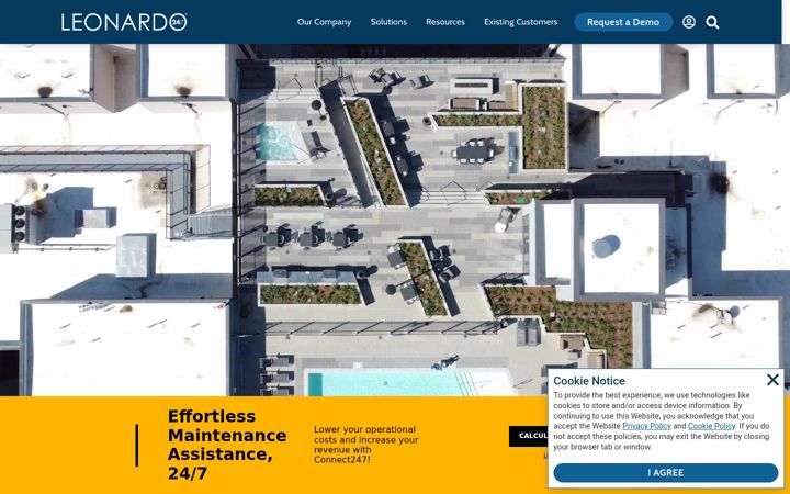 Screenshot of leonardo247.com