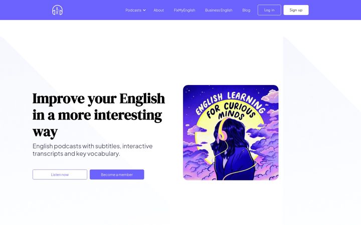 Screenshot of leonardoenglish.com