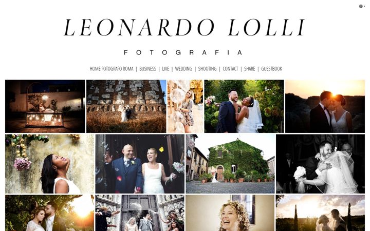 Screenshot of leonardololli.it