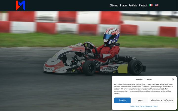 Screenshot of leonardomissiato.com