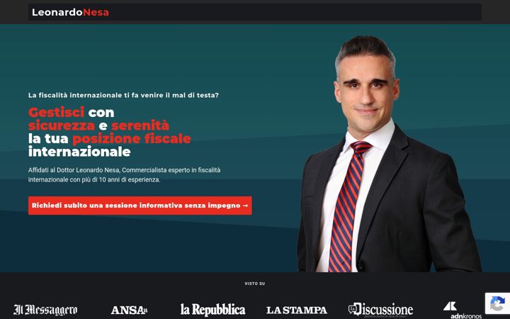 Screenshot of leonardonesa.it