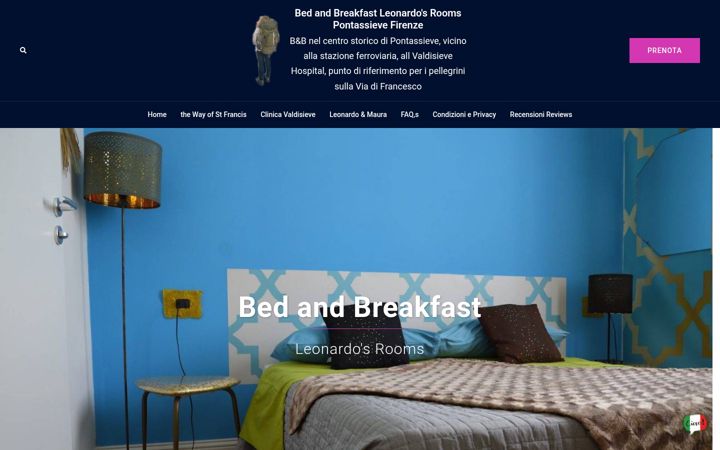 Screenshot of leonardosrooms.it