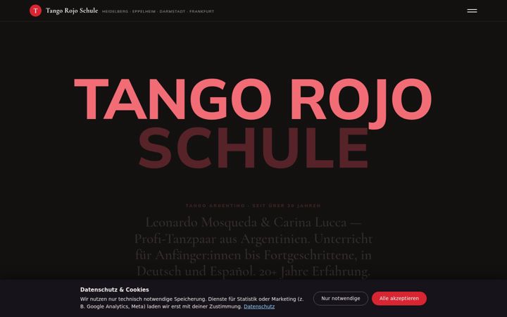 Screenshot of leonardoycarinatangorojo.com