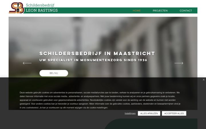 Screenshot of leonbastings.nl