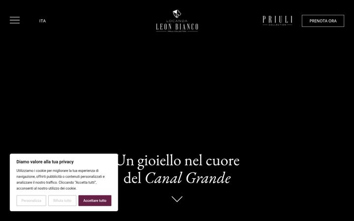 Screenshot of leonbianco.it