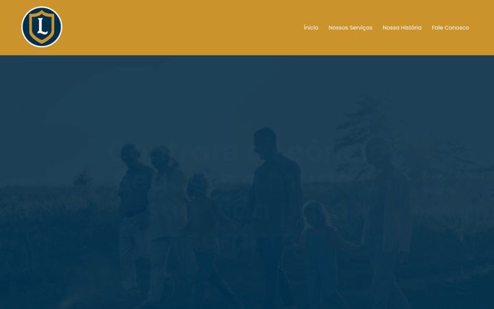 Screenshot of leoncioseguro.com.br