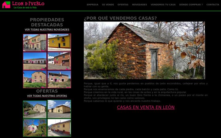 Screenshot of leondepueblo.com