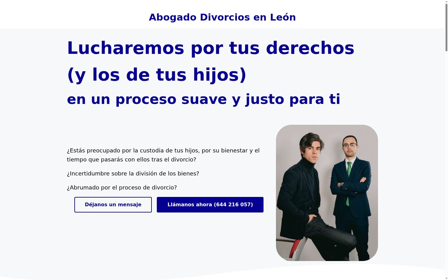 Captura de pantalla del banner de consentimiento mostrado antes de cualquier interacción