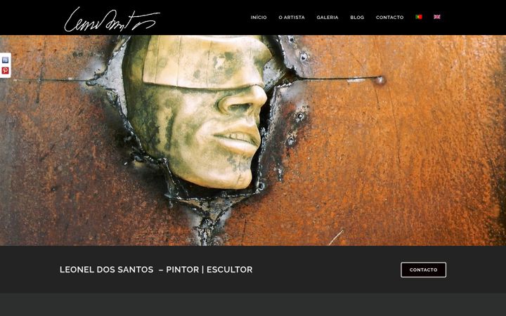 Screenshot of leoneldossantos.com