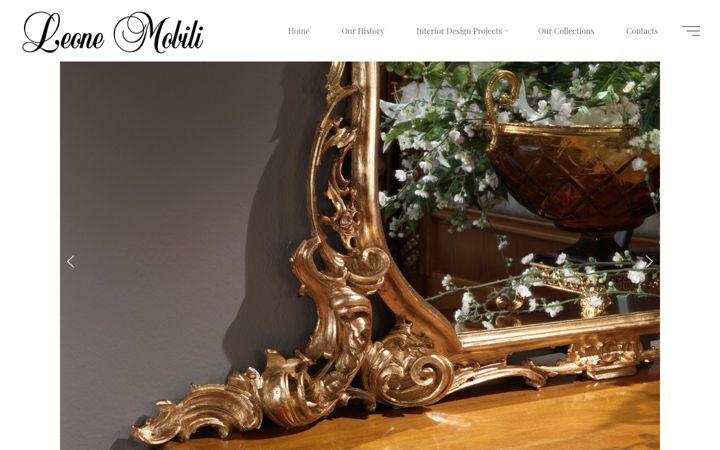 Screenshot of leonemobilifurniture.com