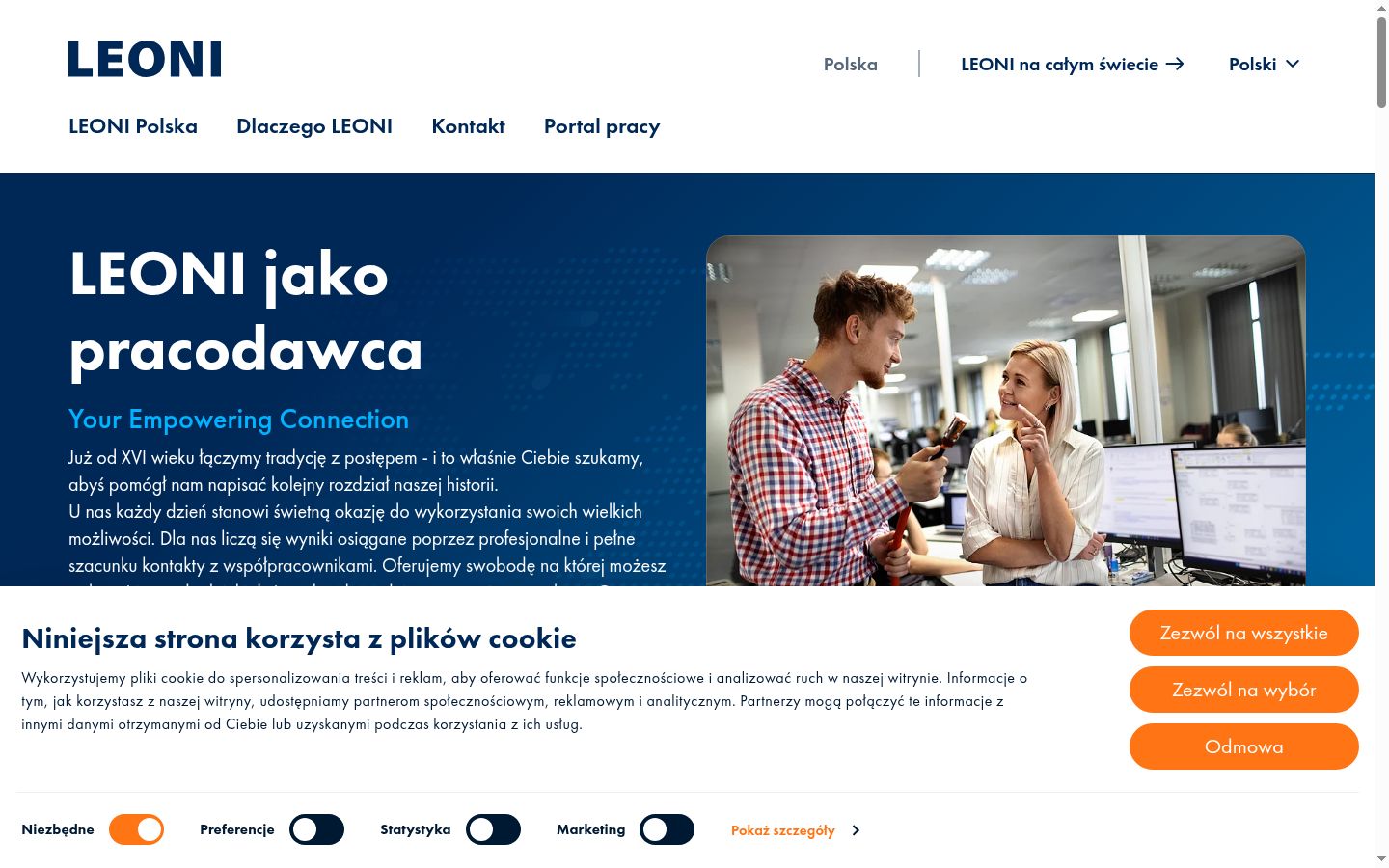 Snímek obrazovky baneru souhlasu zobrazeného před jakoukoli interakcí