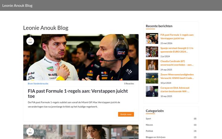 Screenshot of leonieanouk.com