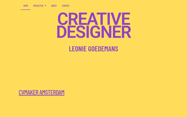 Screenshot of leoniegoedemans.nl