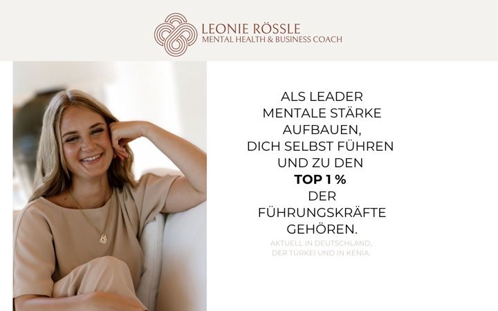 Screenshot of leonieroessle.de