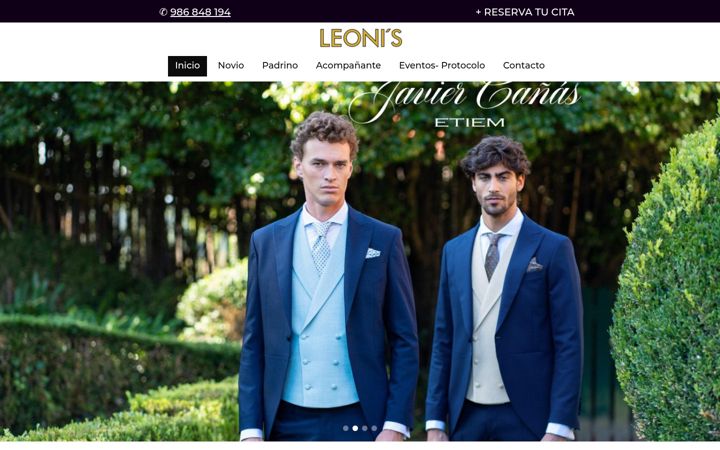 Screenshot of leonis.es