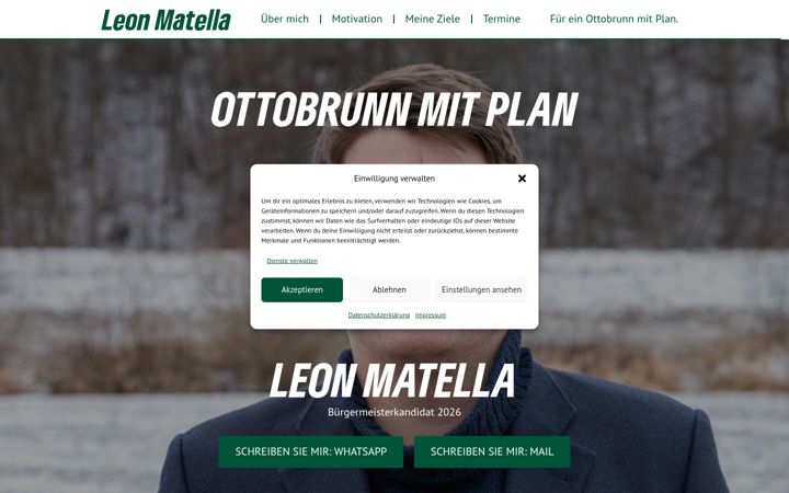 Screenshot of leonmatella.de
