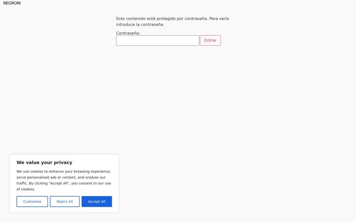 Screenshot of leonornegroni.com