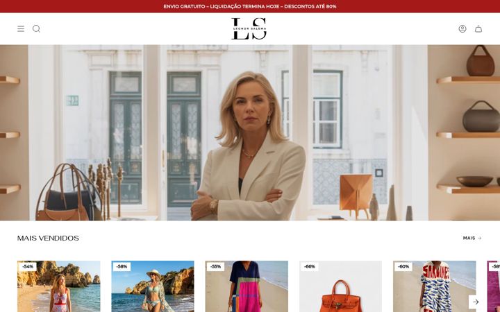 Screenshot of leonorsalema.pt