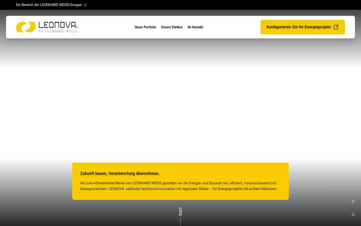 Screenshot of leonova-energieprojekte.de
