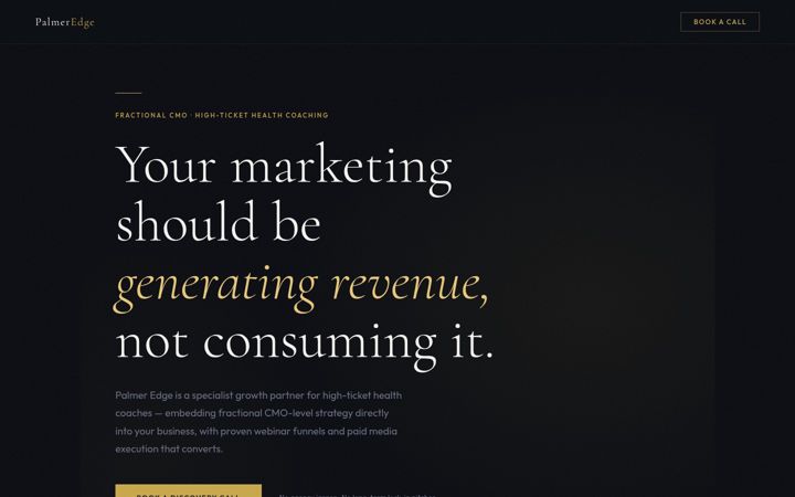 Screenshot of leonpalmeragency.com