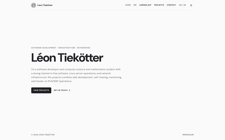 Screenshot of leontiekoetter.de