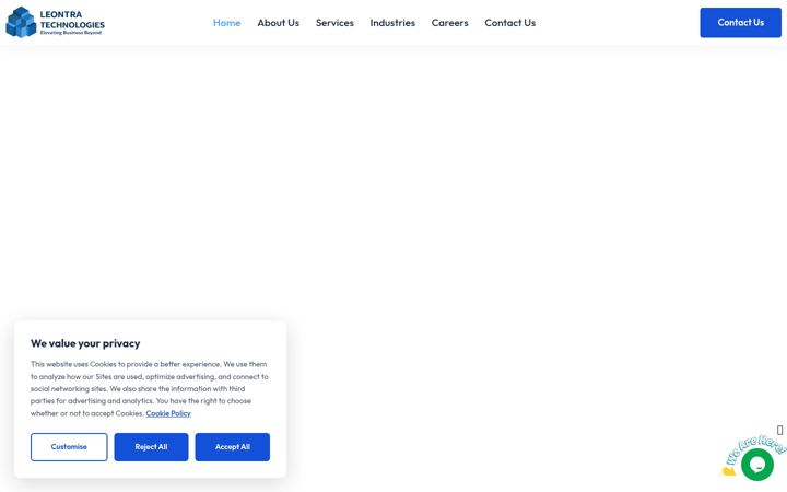 Screenshot of leontra.com