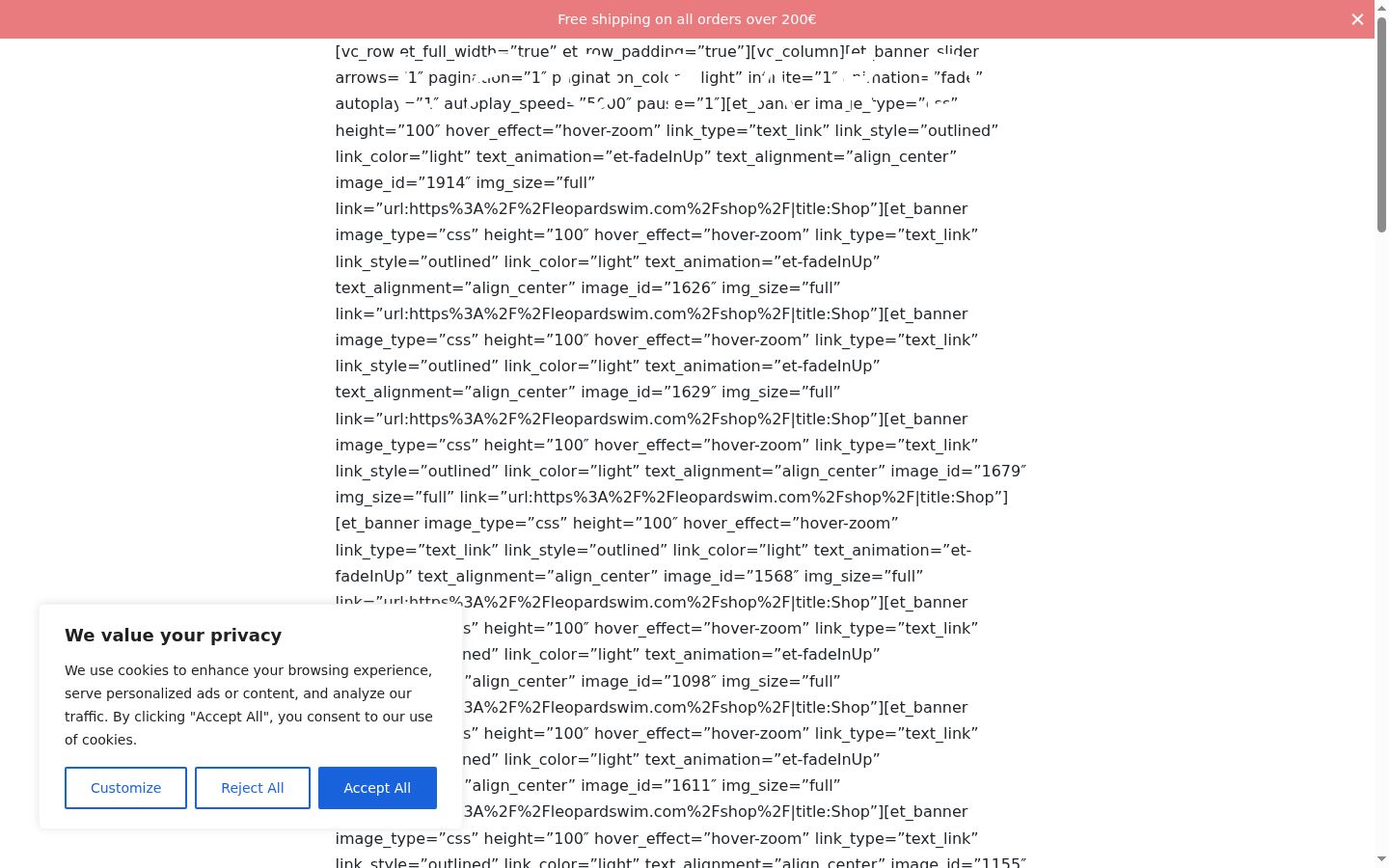 Screenshot van de toestemmingsbanner zoals getoond vóór enige interactie