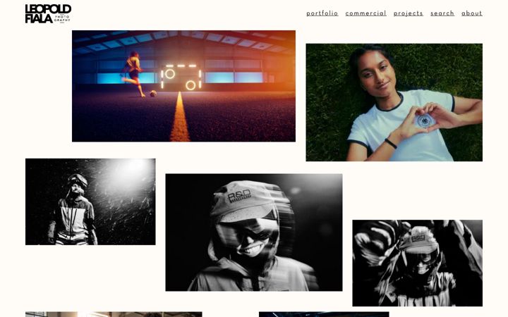 Screenshot of leopoldfiala.com