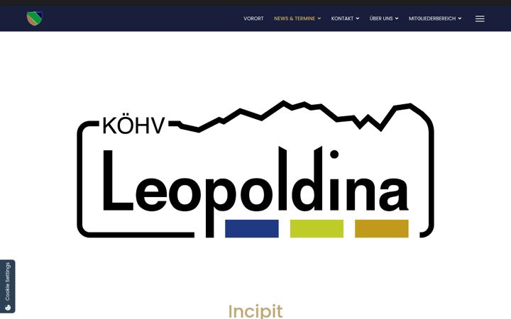 Screenshot of leopoldina.at
