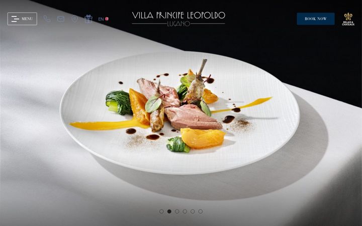 Screenshot of leopoldohotel.com