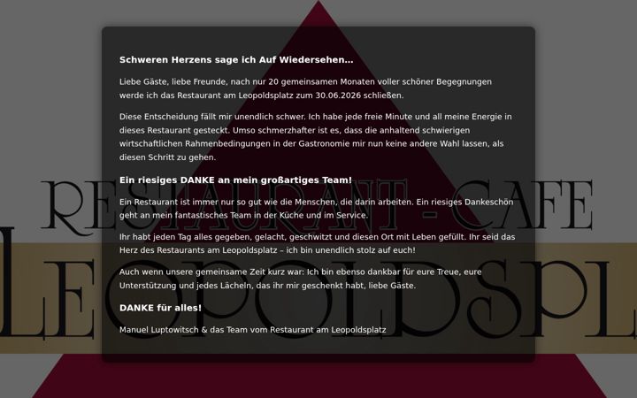 Screenshot of leopoldsplatz.de