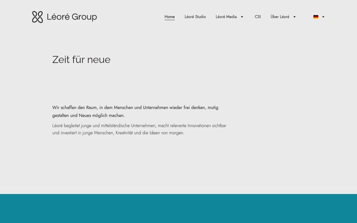 Screenshot of leore.de