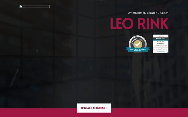 Screenshot of leorink.de