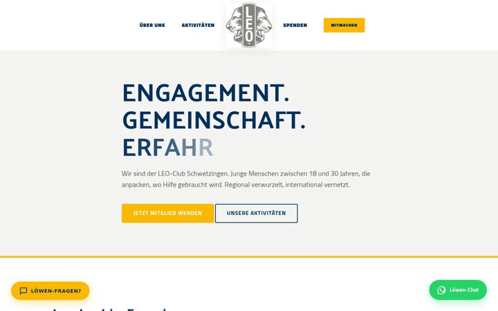 Screenshot of leos-schwetzingen.de