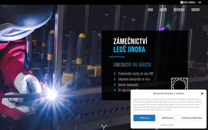 Screenshot of leosjindra.cz