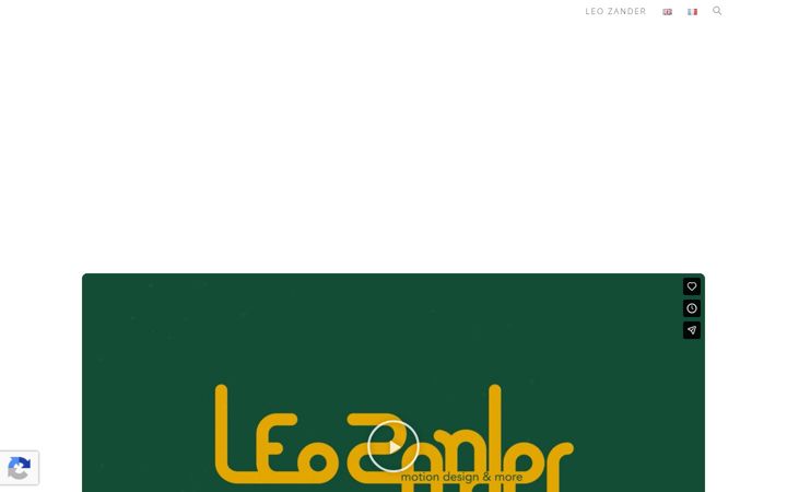 Screenshot of leozander.de