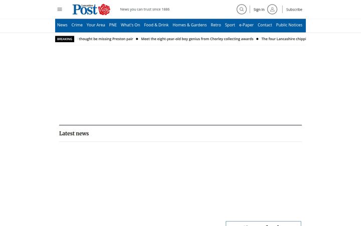 Screenshot of lep.co.uk