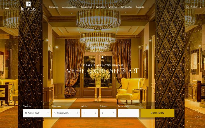 Screenshot of lepalaishotel.eu