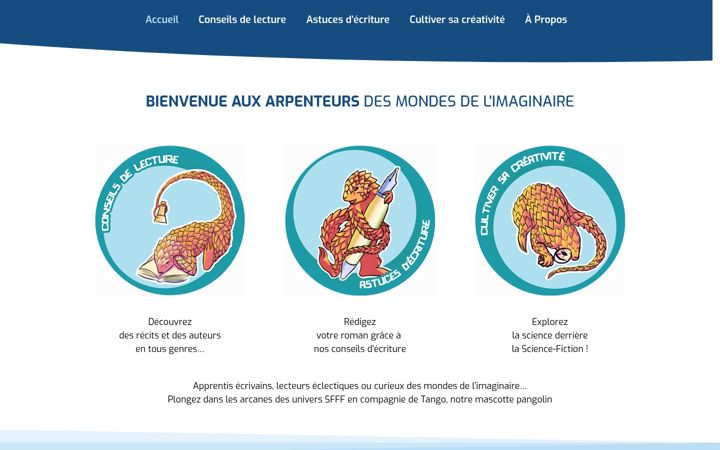 Screenshot of lepangolin.com
