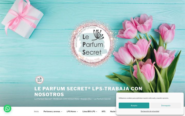 Screenshot of leparfumsecret-lps.com
