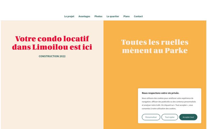 Screenshot of leparke.com