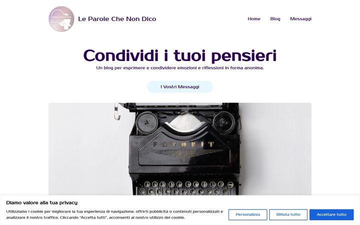 Screenshot of leparolechenondico.it