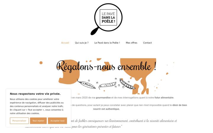 Screenshot of lepavedanslapoele.com