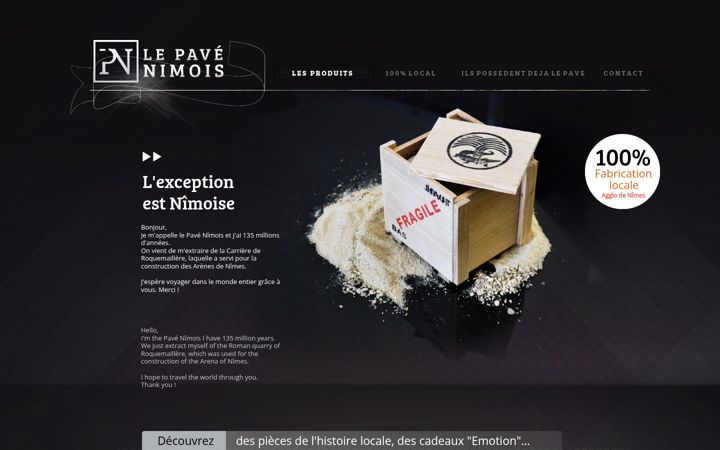 Screenshot of lepavenimois.fr