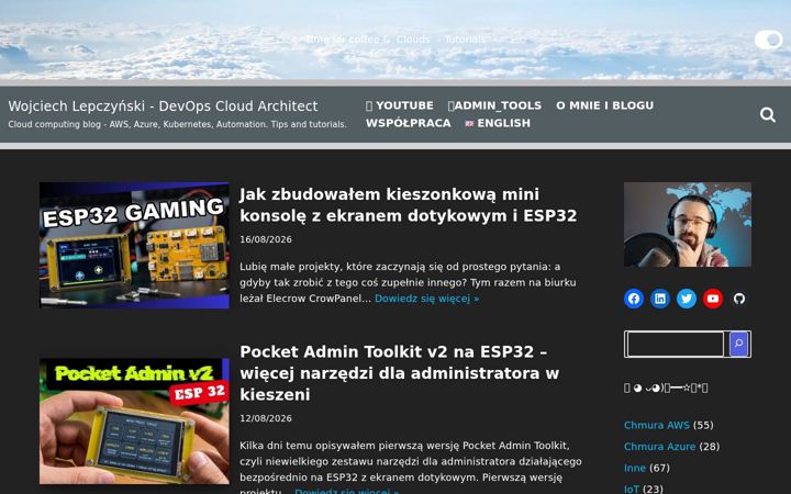 Screenshot of lepczynski.it