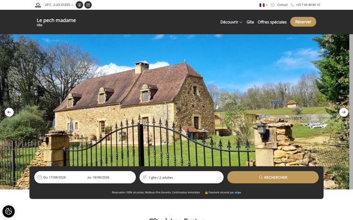 Screenshot of lepechgites.com