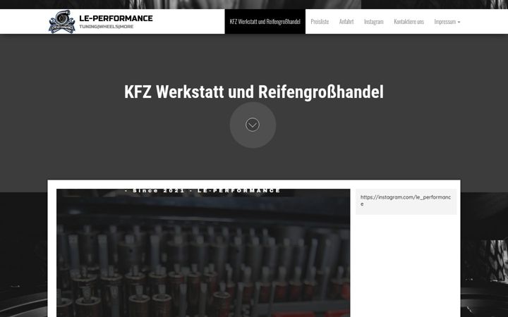 Screenshot of leperformance.de