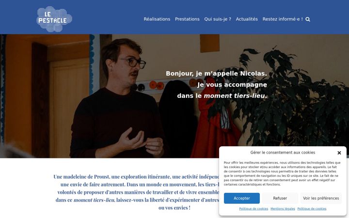 Screenshot of lepestacle.net